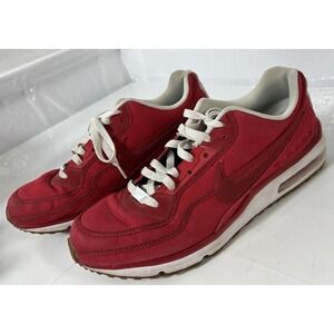 Nike Men's Red Air Max Limited 3 TXT Textile‎ Sneakers 746379-612 Size 12